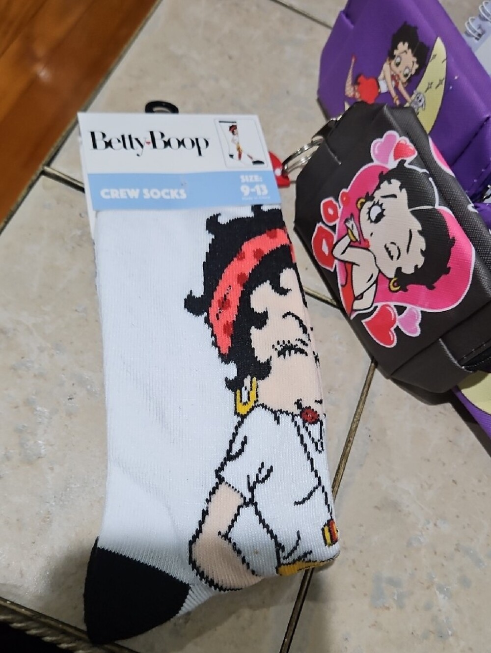 NWT! Betty Boop Novelty Pouches w/Notebooks Accessories 9-PC BUNDLE! - Picture 2 of 5